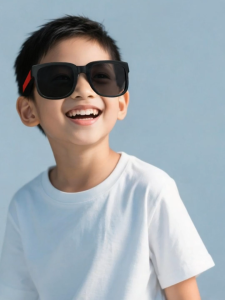 [Fast Shipping] 1 Pair Sunglasses for Kids 3-12 Yrs UV Resistant Foldable Fashion Kid Sunglasses for Boys Girls