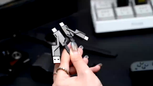 New 4in1 metal cable 66W Fast charger Cable  suitable for  type C phone supports data transmis