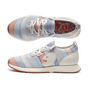 UIN Coruna II Womens Walking Shoes Slip On Lightweight Skate Sneakers Art Travel Shoes