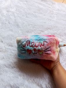 dompet kosmetik bulu premium