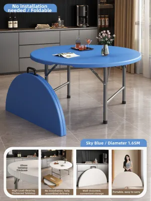 FWTDF | Foldable Round Table for Dining Commercial 15-person