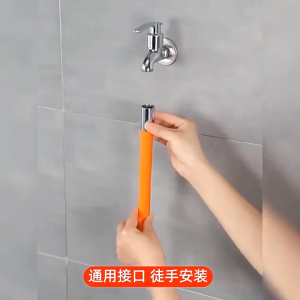 Ống nối vòi nước linh hoạt xoay 360 theo mọi hướng vòi nước dài 20 30 50cm tặng kèm nối đa năng - MOGEE