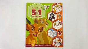 Disney The Lion King 5 In 1 Colouring Book With 60+ Stickers & Fun Activities