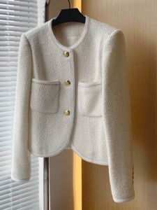 High-End Womens Short Quilted Jacket French Style Elegant Lady Coat Discount Original Single Brand Rainbird Winter Online Exclusive