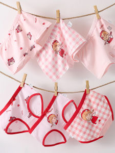 Girls Underwear Cotton Triangle Children Underpants 100% Cotton Little Girl Baby Girl Children without Pp Youth