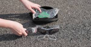 ROCKBROS Cycling Glasses Photochromic Polarized Lens Detachable Headband Myopia Frame Sports Sunglasses