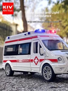 Large Metal Ambulance Toy Car
