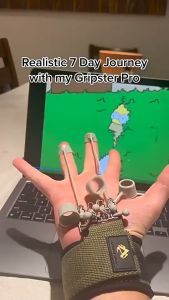 Finger Gripper Strength Trainer Fingers Flexion Extension Training Device Fitness Gym Sports Hand Exerciser Professional