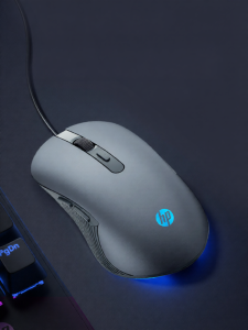 HP | Silent Clicking Gaming Mouse Wired For Esports Macro