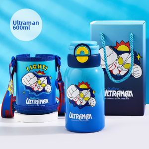 Deanbarry | Children Thermal Insulated Straw Cup 316L Stainless Steel