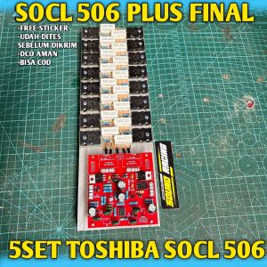 Socl 506 plus final siap pakai tinggal toshiba