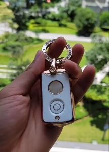 Bao Da Vỏ Bảo Vệ Ốp Chìa Khóa Bọc Chìa Khóa Dùng Cho Xe Yamaha NVX Janus Nozza Grande FreeGo Latte Exciter 155