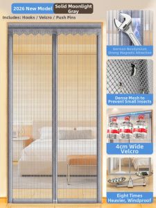 MiiOW | Mosquito & Fly Repellent Door Curtain High-end Magnetic Strip