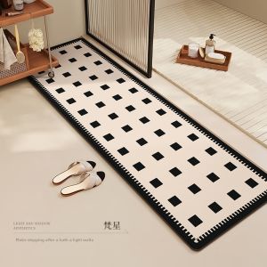 Bath Mat Anti-slip Stain-resistant Quick-drying Silica Mud Doormat
