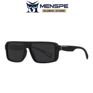 MENSPE Men’s Retro Sunglasses Polarized Sunglasses Fashion Square Sunglasses Driving Sunglasses UV400 Elastic Paint Design Clean Vision Sunglasses Cycling Riding Running Glasses