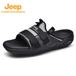 Jeep | Jeep Official Outdoor Mens Sandals Summer Anti-slip Wear-resistant Soft Bottom Slippers Shock Absorption Breathable Lightweight