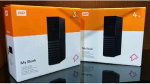 WD Western Digital My Book 3TB 4TB Ready Stock