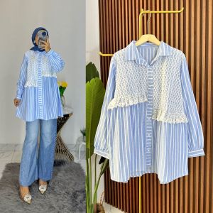 Kemeja Salurina Brukat