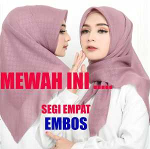 HIJAB EMBOS / KERUDUNG SEGI EMPAT EMBOS / JILBAB S4 MOTIF EMBOS\\n\\n Apa Itu Hijab Embos Segi Empat?\\n\\nHijab Embos Segi Empat atau Kerudung Elegan merupakan salah satu jenis hijab modern yang populer di kalangan wanita Muslim. Dengan desain segi empat yang unik dan motif embos yang menarik, hijab ini memberikan kesan elegan dan berkelas.\\n\\n Sejarah Hijab Embos Segi Empat\\n\\nMeskipun hijab telah ada sejak zaman dahulu, konsep hijab embos segi empat baru muncul pada era modern. Seiring perkembangan fashion Muslim, hijab embos segi empat menjadi salah satu pilihan yang banyak diminati karena keunikan dan kenyamanannya.\\n\\n Karakteristik Hijab Embos Segi Empat\\n\\nBeberapa karakteristik hijab embos segi empat antara lain:\\n\\n- Desain segi empat yang unik\\n- Motif embos yang menarik\\n- Kombinasi warna yang beragam\\n- Kualitas bahan yang nyaman digunakan\\n\\n Bagaimana Memilih Hijab Embos Segi Empat yang Tepat?\\n\\nMemilih hijab embos segi empat yang tepat memerlukan beberapa pertimbangan. Berikut adalah beberapa tips yang dapat membantu Anda:\\n\\n Pertimbangan Warna & Motif\\n\\n- Pilih warna yang sesuai dengan warna kulit Anda\\n- Pilih motif embos yang sesuai dengan kepribadian Anda\\n- Pertimbangkan warna dan motif yang cocok untuk acara tertentu\\n\\n Pilihan Bahan & Kualitas\\n\\n- Pilih bahan yang nyaman digunakan\\n- Perhatikan kualitas bahan hijab\\n- Pertimbangkan perawatan hijab\\n\\n Tips Mengenakan Hijab Embos Segi Empat dengan Elegan\\n\\nBerikut adalah beberapa tips untuk mengenakan hijab embos segi empat dengan elegan:\\n\\n Gaya Rambut yang Cocok\\n\\n- Pilih gaya rambut yang sesuai dengan bentuk wajah Anda\\n- Sesuaikan gaya rambut dengan model hijab yang dipakai\\n- Pertimbangkan gaya rambut yang cocok untuk acara tertentu\\n\\n Aksesoris Hijab Wanita yang Sesuai\\n\\n- Pilih aksesoris hijab yang sesuai dengan kepribadian Anda\\n- Pertimbangkan aksesoris hijab yang cocok untuk acara tertentu\\n- Perhatikan kualitas aksesoris hijab\\n\\n Mengikuti Trend Desain Hijab Modern\\n\\nBerikut adalah beberapa trend desain hijab modern yang dapat Anda coba:\\n\\n Motif Embos Terbaru\\n\\n- Motif embos geometris\\n- Motif embos floral\\n- Motif embos abstrak\\n\\n Inspirasi Model Hijab Embos Segi Empat\\n\\n- Model hijab embos segi empat dengan ikat kepala\\n- Model hijab embos segi empat dengan pashmina\\n- Model hijab embos segi empat dengan syal\\n\\n Memilih Aksesoris Hijab Wanita yang Tepat\\n\\nBerikut adalah beberapa jenis aksesoris hijab yang dapat Anda pilih:\\n\\n Jenis Aksesoris Hijab\\n\\n- Brooch\\n- Cincin\\n- Kalung\\n- Gelang\\n\\n Cara Menggunakan Aksesoris Hijab dengan Elegan\\n\\n- Pilih aksesoris hijab yang sesuai dengan kepribadian Anda\\n- Pertimbangkan aksesoris hijab yang cocok untuk acara tertentu\\n- Perhatikan kualitas aksesoris hijab\\n\\nSekarang Anda sudah mengetahui cara memilih dan mengenakan hijab embos segi empat dengan elegan. Selamat mencoba!\"