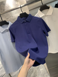 Cool Air Moisture Wicking Quick Dry Technology Short Sleeve Mens Polo Shirt Casual Summer Fashion Black Tech Fabric T-Shirt