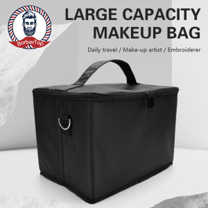 BarberTop Foldable Bag Salon Makeup Tool Backpack Hair Care Storage Waterproof Travel Bag Hair Clipper Accessories Space Saving Wear Shoulder Strap