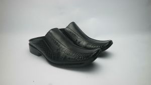 Sepatu Sandal Pria Bustong Kulit Sapi Motif Buaya 972