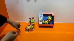 Fun music-playing worm toy that rotates 360 degrees Baby 2025