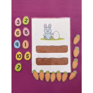 [ Number ] Laminated Quiet Book  |   Montessori Early Learning Busy Book for Kids