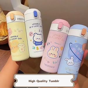 Suumo Botol Minum Termos Snless Steel/Tumbler Karakter Lucu 380ml