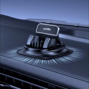 ที่จับโทรศัพท์ในรถแบบหมุนได้ - ฐานซิลิโคนกันลื่น ปรับมุมมองได้ทุกทิศทาง ใช้งานง่ายและปลอดภัย NU0031