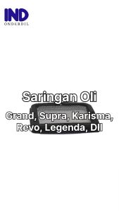 Saringan Oli Grand Supra 100 Old Karisma Revo Lama Legenda C70 C700 C800 Astrea 800 Filter Oil Bawah
