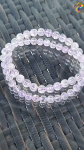 Collection Grade Icy Kunzite Bracelet
