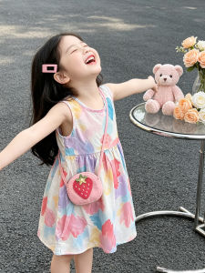 JIFANPAUL | Fresh Sleeveless Summer Dress for Girls