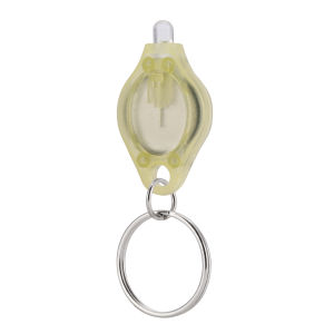 Alonefire | 10/50/100pc/Mini Led Keychain Light Popular Gift White Light Outdoor Key Chain Backpack Stair Emergency Lighting Lamp Flashlight