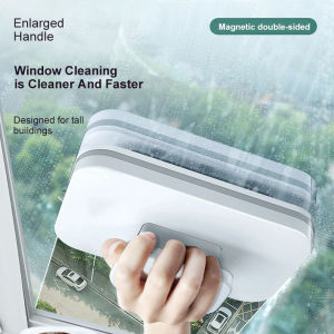 Magnetic Window Cleaner 3-45mm Double Side Window Wiper Glass Cleaner Brush for Washing Windows Outside Household Cleaning Tool