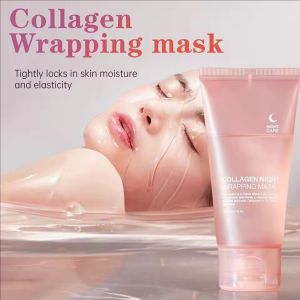 Dorisna Night Collagen Mask Rejuvenation Moisturizing Brightening Korean Face Mask Make Glowy Skin Elasticity Facial Mask