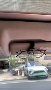 Sunglasses Clip Car Sun Visor Clip Portable Multifunction Organizer Sunglasses Glasses Name Card Klip Holder Hook Kereta