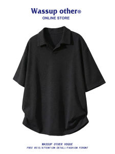 Collar Loose Polo Shirt
