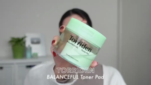 Torriden BALANCEFUL Toner Pad 60pads ผ่อนคลาย และการขัดผิว สำหรับผิวแพ้ง่าย EXP:2027