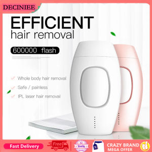 DECINIEE 600000 Flash Professional Permanent IPL Epilator Laser Hair Removal Electric Photo Women Painless Threading Hair Remover Machine