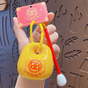 Creative Pressure Relief Buddhist Keychain