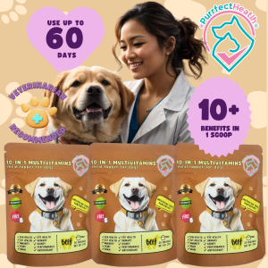 PH 10-in-1 For Dogs Multivitamins for healthy Dog for pet health vitamins supplements longer life