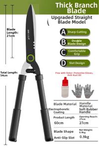 deli | Garden Pruning Shears SK5 Steel