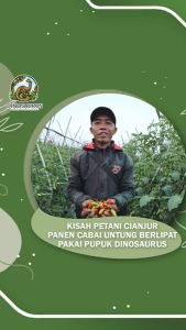 Pupuk Hayati Cair DINOSAURUS Kemasan 1Liter Pupuk Organik dan Pembenah Tanah