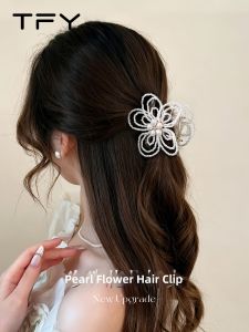 TFY | Elegant Handmade Pearl Flower Hair Clip