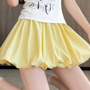 XIANYIJIAO | Slimming High Waist Pleated A-line Skirt