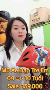Mũ Bảo Hiểm Xe Đạp Trẻ Em Từ 4 Tuổi Đến 10 Tuổi