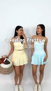 ODELIA SERIES SPORTS BRA + SKORT (S-XL) / ROK CELANA TENNIS GOLF WANITA (dijual terpisah)