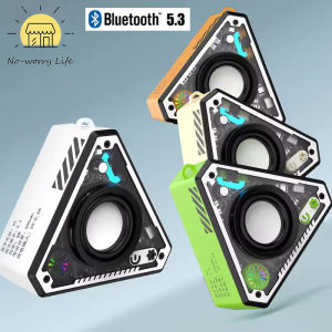Mini Cool Bluetooth Speaker Subwoofer HiFi Surround Sound Outdoor Home Portable Wireless Bluetooth Speaker Music Player