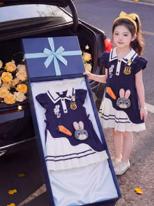 ZIRUIBABA | Summer Girls Polo Princess Dress